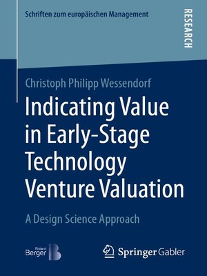 cover image of Indicating Value in Early-Stage Technology Venture Valuation